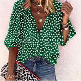 Vintage Polka Dot Blouse