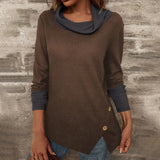 Half Turtleneck Long Sleeve T-shirt