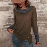 Half Turtleneck Long Sleeve T-shirt