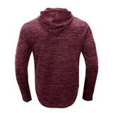 Men's Fall Long Sleeve Hooded T-Shirt