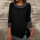 Half Turtleneck Long Sleeve T-shirt