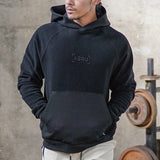 Hooded And Velveted Sweatshirt