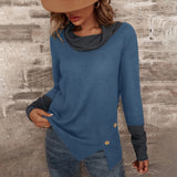 Half Turtleneck Long Sleeve T-shirt