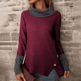 Half Turtleneck Long Sleeve T-shirt