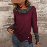 Half Turtleneck Long Sleeve T-shirt