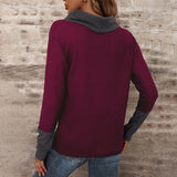 Half Turtleneck Long Sleeve T-shirt