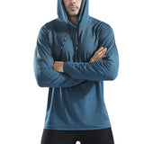 Men's Long Sleeve Hoodie T-Shirt